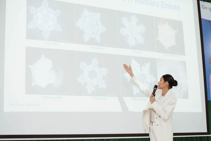 Á hậu Hoàng Thùy cùng dự án WE truyền cảm hứng sống tích cực đến giới trẻ