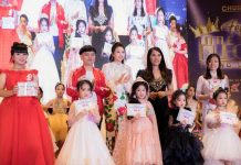 Hoa hậu hoàn vũ nhí 2018 cùng Trịnh Tú Trung giao lưu cùng thiếu nhi tại Hà Nội