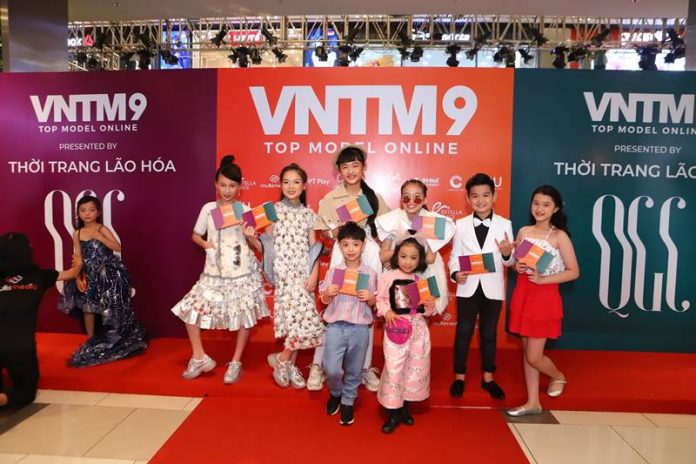Top 20 Model Kid Vietnam bất ngờ xuất hiện tại thảm đỏ Top Model Online