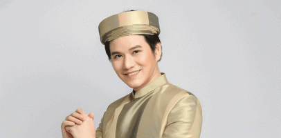 MC Vũ Mạnh Cường lịch lãm, phong độ trong áo dài Việt Hùng
