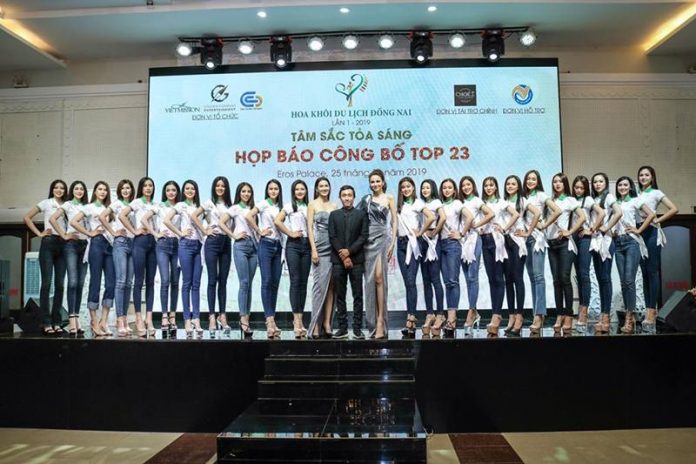 Hoa khôi Du lịch Đồng nai 2019 công bố Top 23 bước vào đêm chung kết