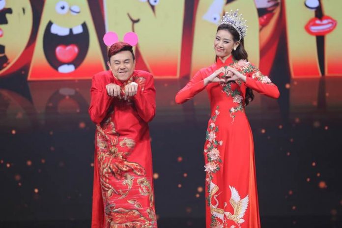 Hoa hậu Khánh Vân mời Chí Tài về nhà mình ăn tết