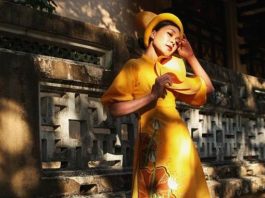 Đinh Y Nhung hóa thân thành quý cô đài các trong áo dài của NTK Việt Hùng