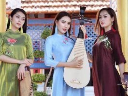 Người đẹp Huyền Trân, Lâm Thu Hồng, Trân Phạm khoe vẻ khuê các trong thiết kế của NTK Việt Hùng Người đẹp Huyền Trân, Lâm Thu Hồng, Tr