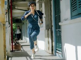 Hé lộ clip Hoàng Yến Chibi tập luyện võ thuật,