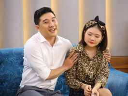 Minh Quốc và vợ Bảo Nhi.