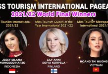 Hương Ly đăng quang Miss Tourism Metropolitan International 2021 Hương Ly đăng quang Miss Tourism Metropolitan International 2021