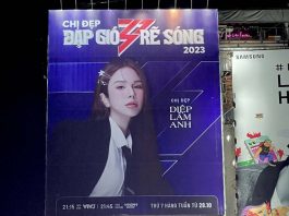 Diệp Lâm Anh được phủ kín poster từ TP Hồ Chí Minh đến Phú Quốc do fan tặng