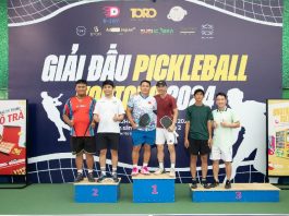 Giải đấu Pickleball do Trà Ngọc Hằng khép lại thành công tốt đẹp